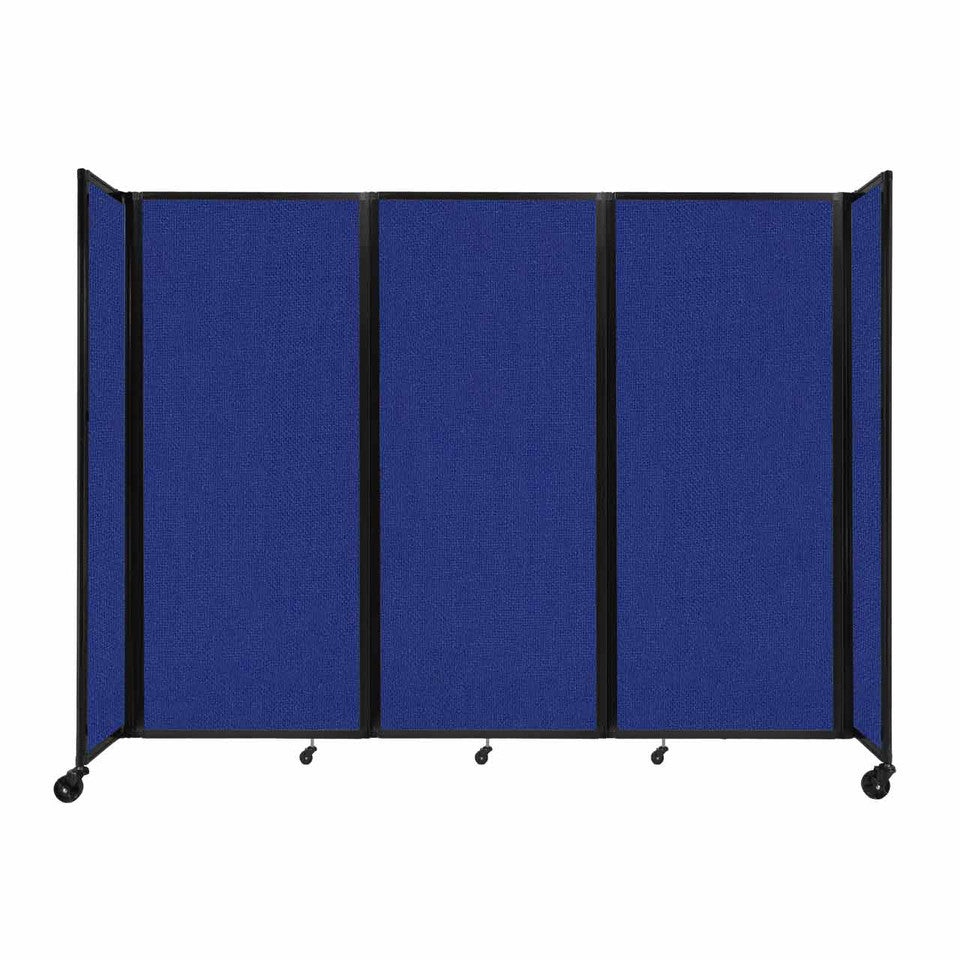 Room Divider Accordion Portable Partition Sound Absorbing Fabric