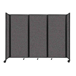 Room Divider Accordion Portable Partition Sound Absorbing Fabric
