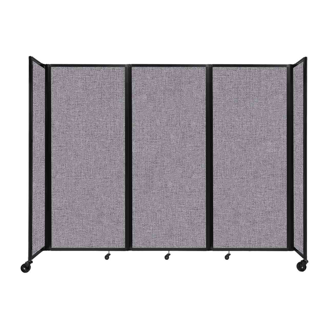 Room Divider Accordion Portable Partition Sound Absorbing Fabric