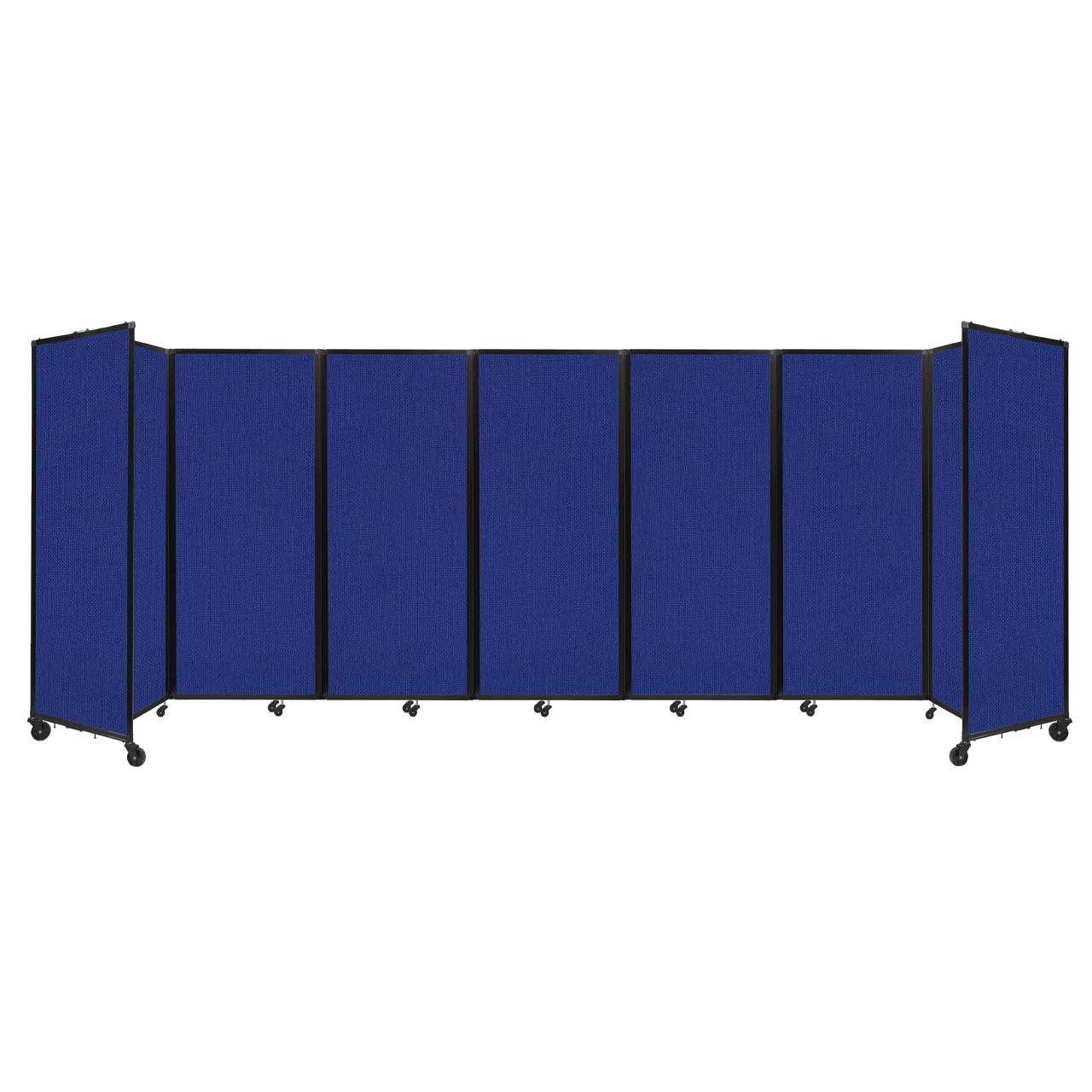 Room Divider Accordion Portable Partition Sound Absorbing Fabric