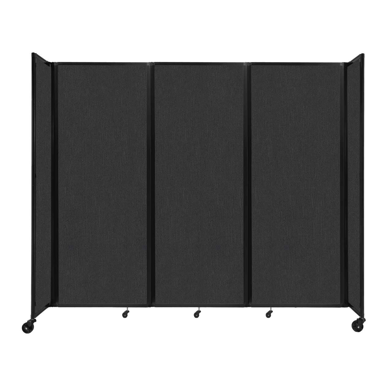 Room Divider Accordion Portable Partition Sound Absorbing Fabric