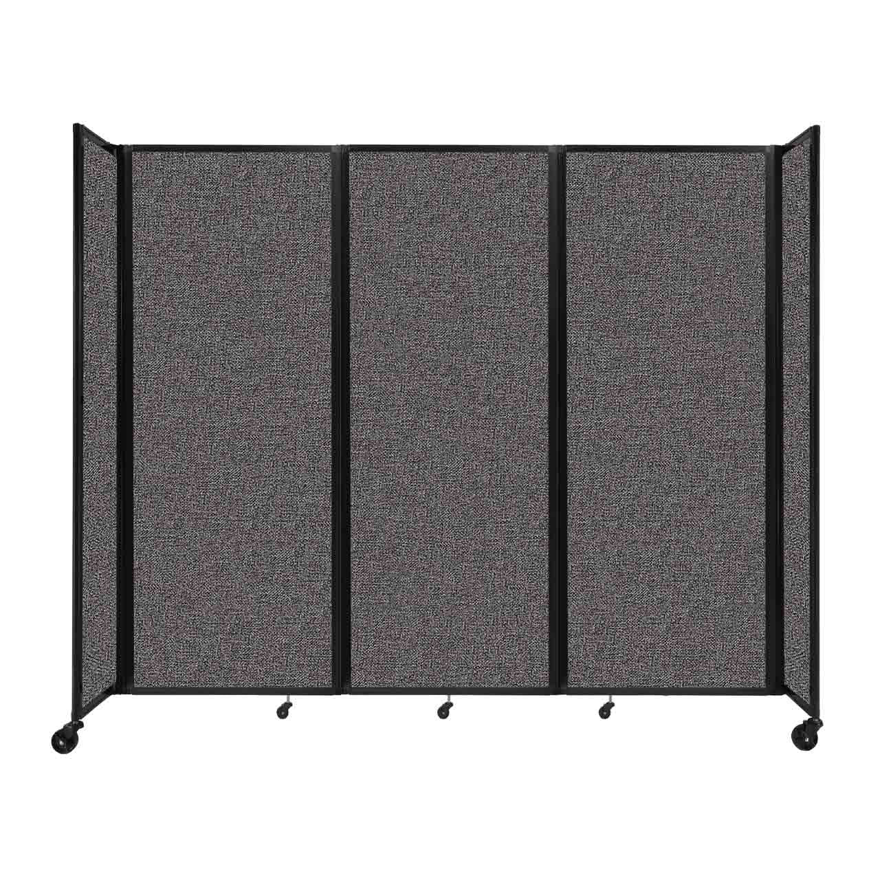 Room Divider Accordion Portable Partition Sound Absorbing Fabric