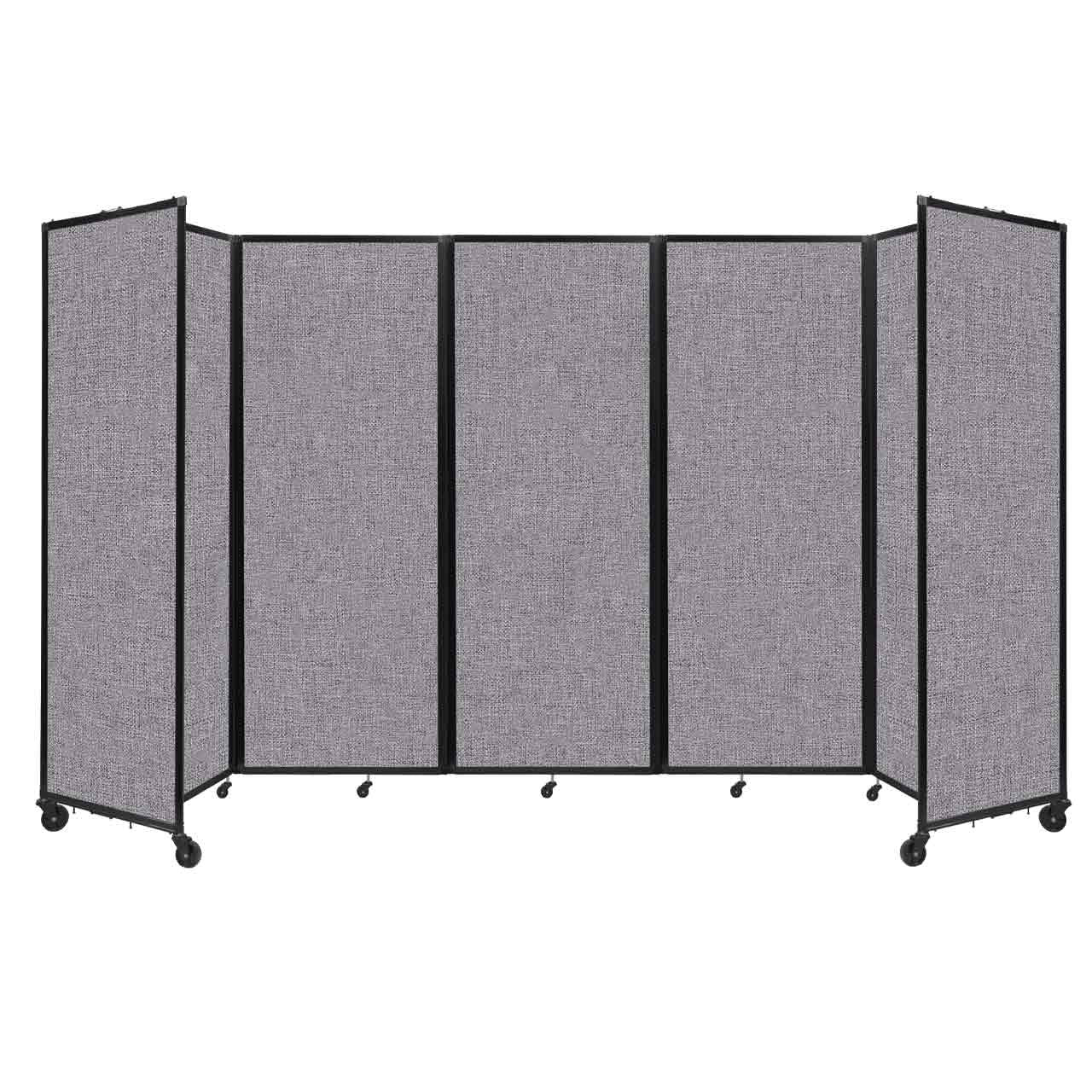 Room Divider Accordion Portable Partition Sound Absorbing Fabric