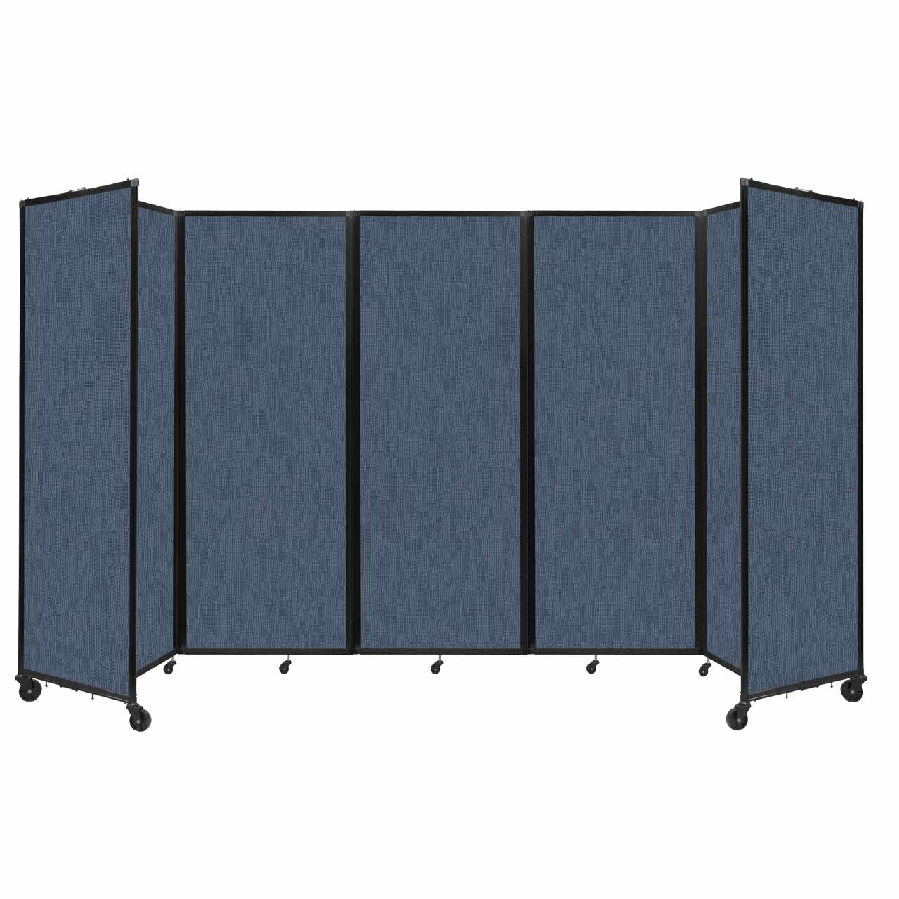 Room Divider Accordion Portable Partition Sound Absorbing Fabric