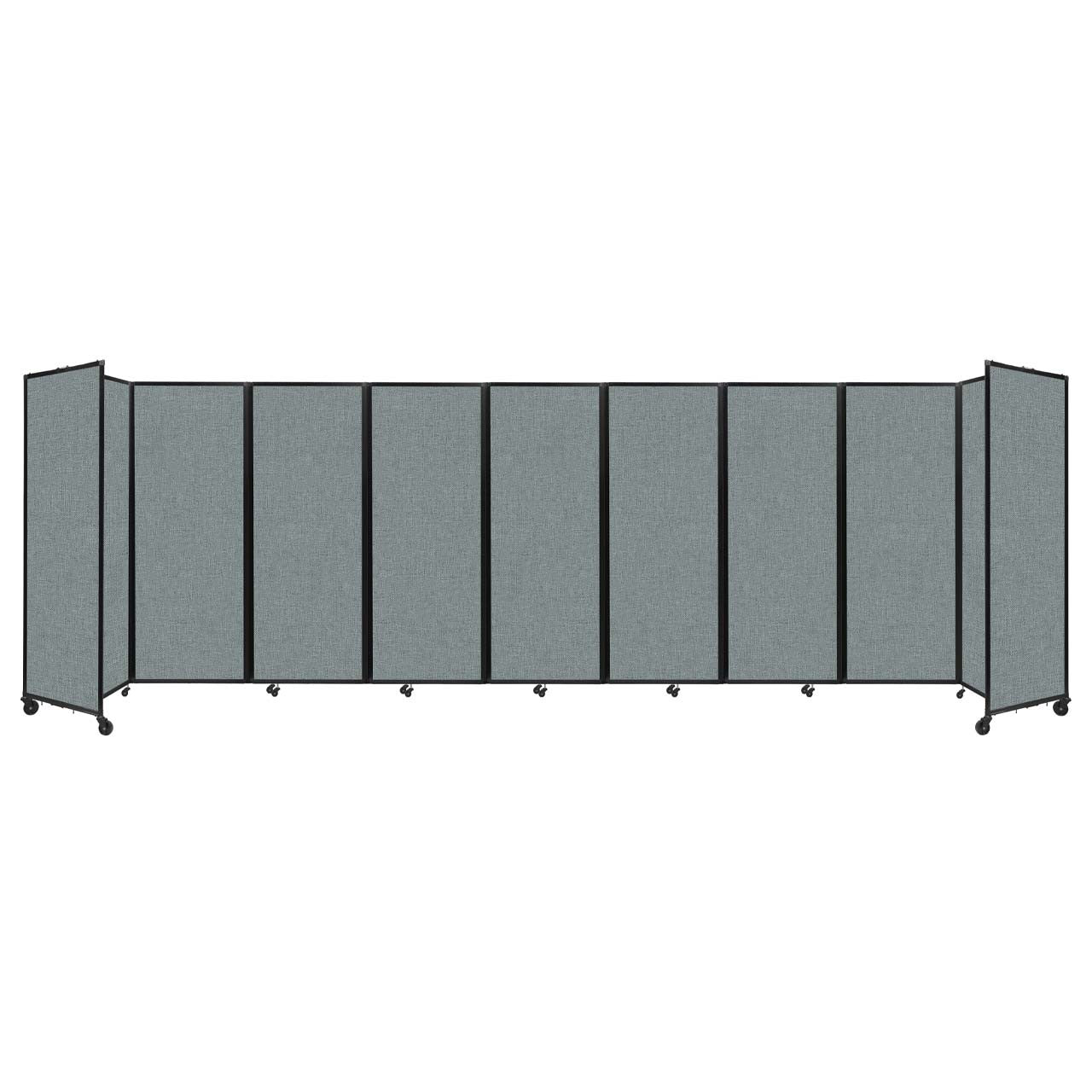 Room Divider Accordion Portable Partition Sound Absorbing Fabric