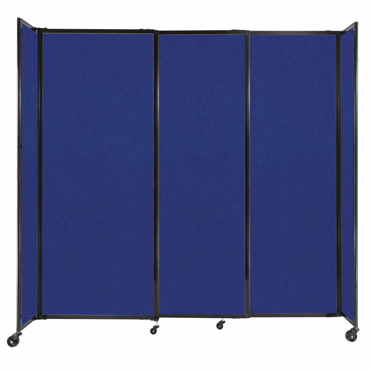 Room Divider Straight Wall Sliding Portable Partition Sound Absorbing Fabric