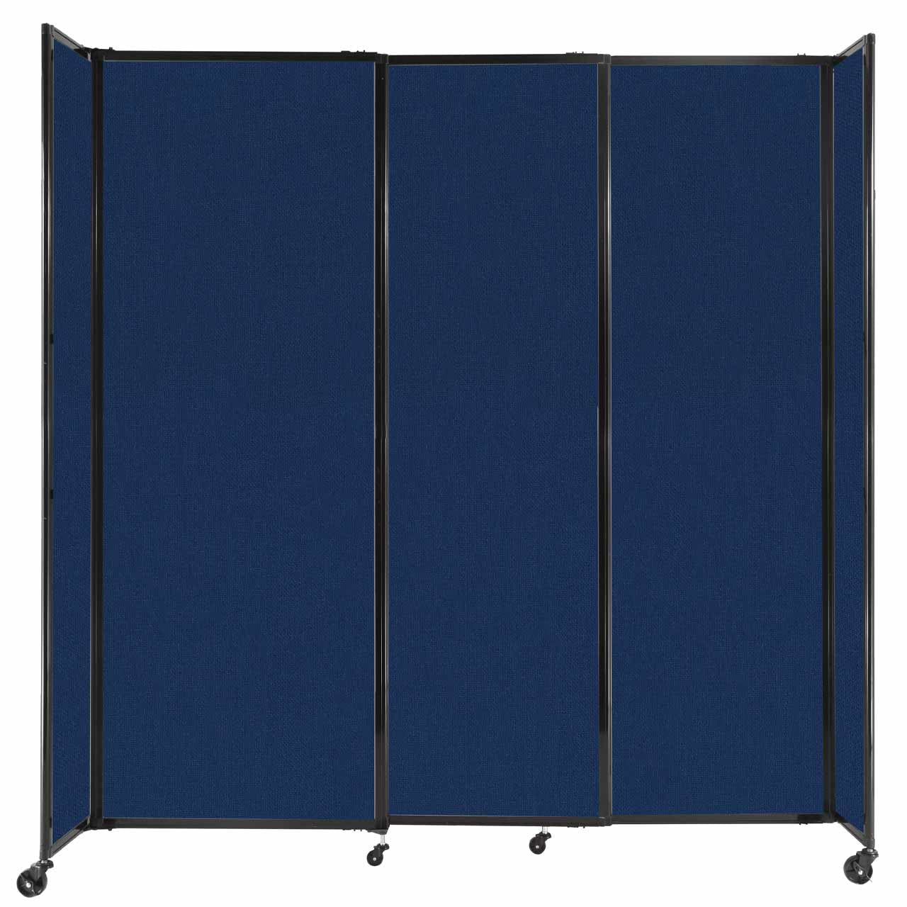 Room Divider Straight Wall Sliding Portable Partition Sound Absorbing Fabric