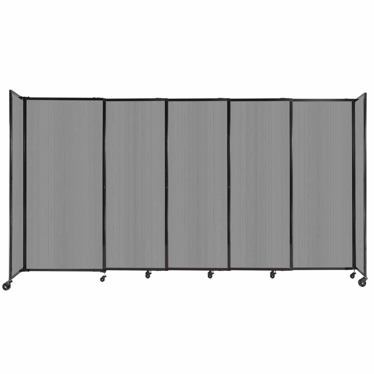 Room Divider Straight Wall Sliding Portable Partition Sound Absorbing Polycarbonate