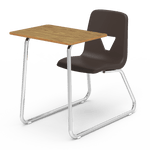 Virco 2440ELNBR - Chair Desk - 18