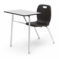 Virco N2 Series Combo School Desk - Laminate Top - No Bookrack (Virco N240NBR)