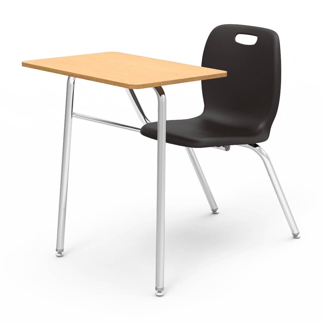 Virco N2 Series Combo School Desk - Laminate Top - No Bookrack (Virco N240NBR)