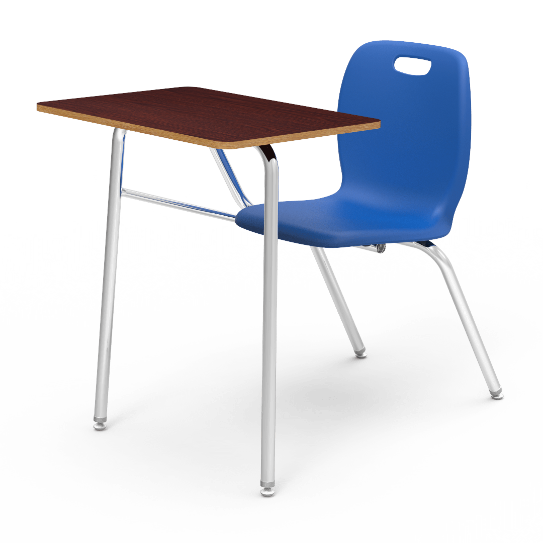 Virco N2 Series Combo School Desk - Laminate Top - No Bookrack (Virco N240NBR)