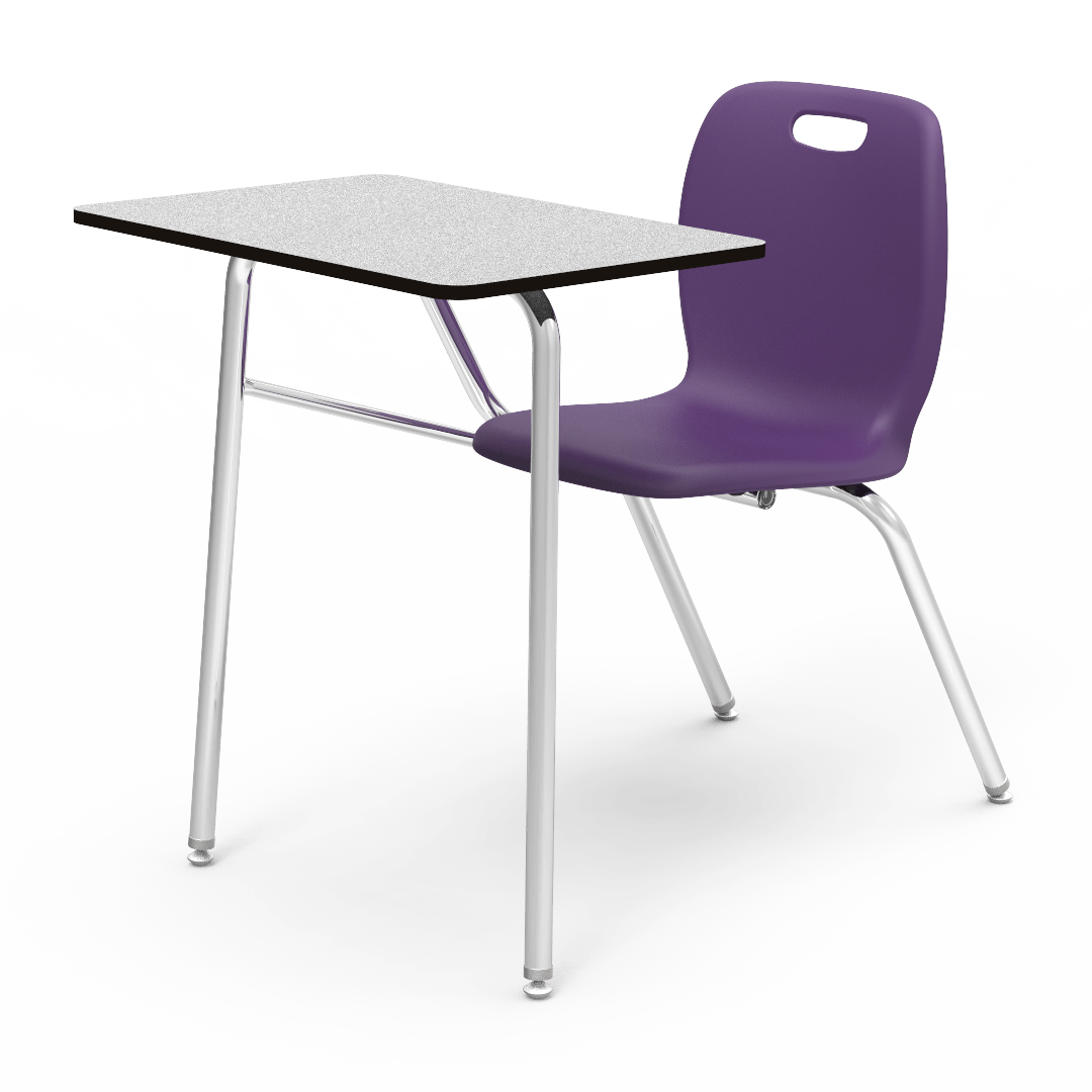 Virco N2 Series Combo School Desk - Laminate Top - No Bookrack (Virco N240NBR)