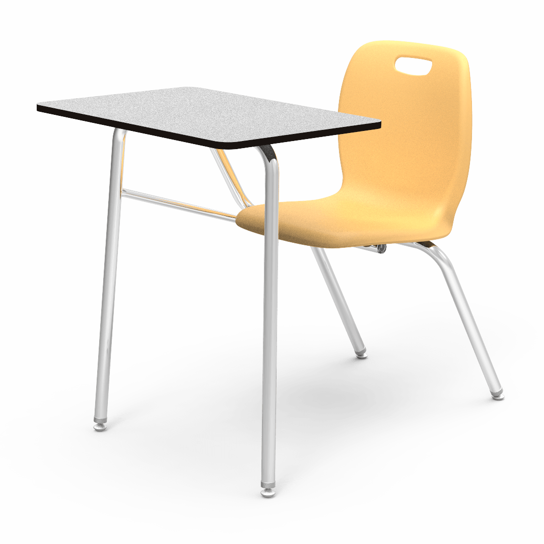 Virco N2 Series Combo School Desk - Laminate Top - No Bookrack (Virco N240NBR)