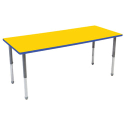 AmTab Multi-Functional Collaborative Activity Table - Genesis Collection - Rectangle - 30"W x 72"L  (AmTab AMT-AA306D)