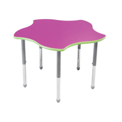 AmTab Multi-Functional Collaborative Activity Table - Genesis Collection - Surf - 48"W x 48"L  (AmTab AMT-AAS48D)
