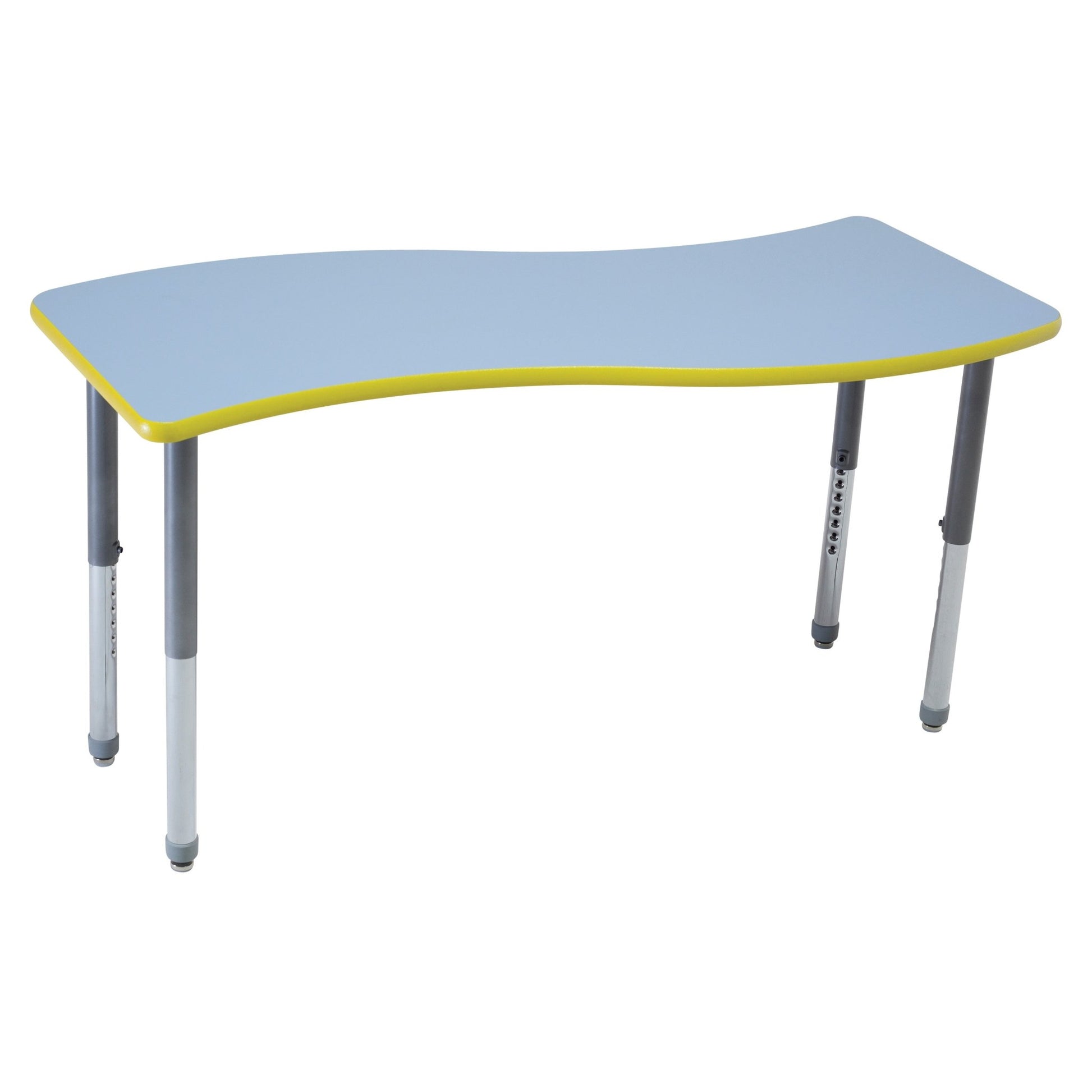 AmTab Multi-Functional Collaborative Activity Table - JP2 Collection - Wave - 30"W x 48"L (AmTab AMT-AAW364D) - SchoolOutlet