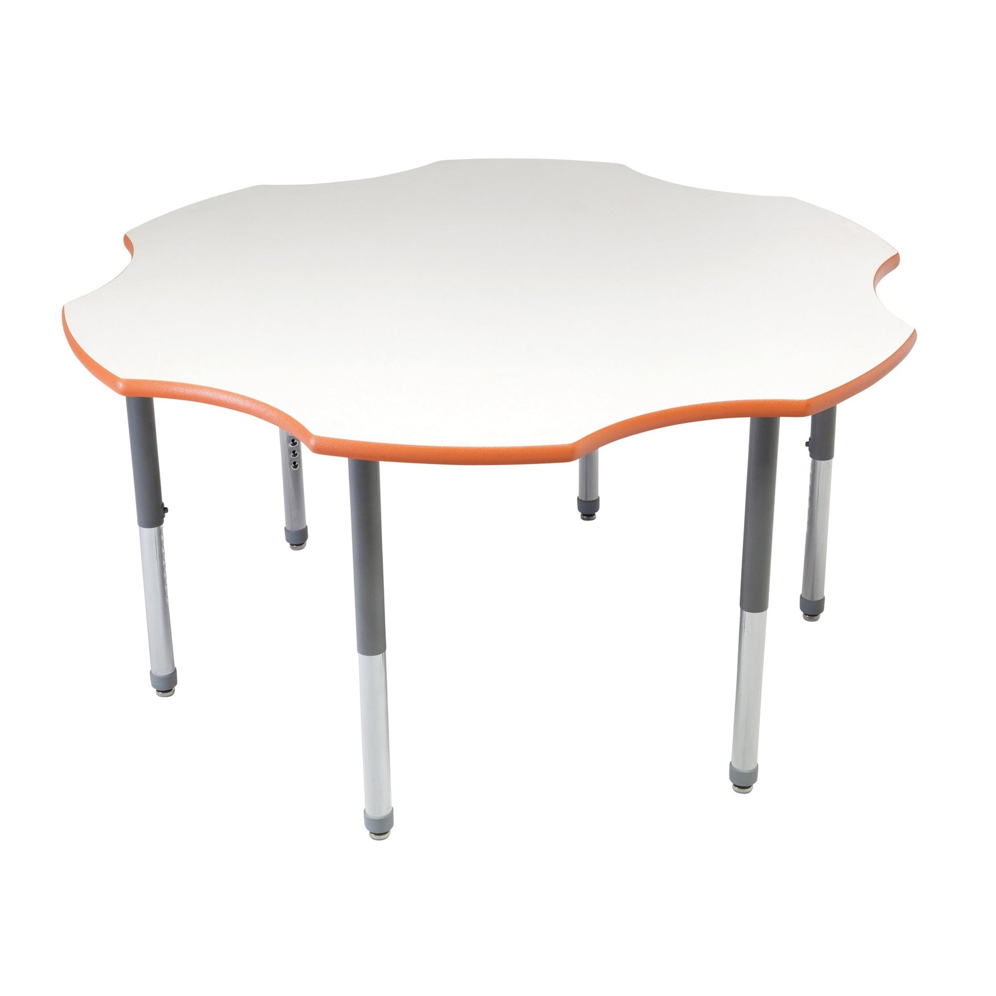 AmTab Multi-Functional Collaborative Activity Table - Genesis Collection - Flower - 60"W x 60"L (AmTab AMT-AFL60D) - SchoolOutlet