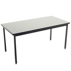 AmTab Utility Table - All Welded - Rectangle - 24"W x 96"L (AmTab AMT-AW248D)