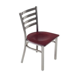 AmTab Cafe Chair - 16.5"W x 17"L x 32.25"H - Seat Height 17.25"H  (AMT-CAFECHAIR-3)