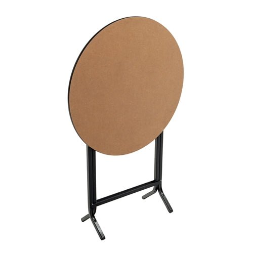 AmTab Caf Table - X Base - Round - 30" Diameter x 42"H (AmTab AMT-CTX3042) - SchoolOutlet