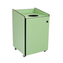 AmTab Heavy-Duty Recycling Receptacle - Applicable for 32 Gallon Cans and Drums - 33"W x 32"L x 42"H  (AMT-HDRR32)