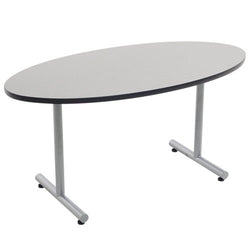 AmTab Caf Table - Elliptical - 30"W x 60"L x 42"H (AmTab AMT-LTE30542D)