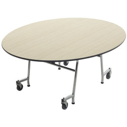 AmTab Mobile E-Z Tilt Table - Oval - 72" Oval (AmTab AMT-MOVZT72)