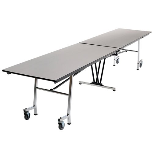 AmTab Mobile Shape Tables - Rectangle - 30"W x 10'1"L (AmTab AMT-MT10) - SchoolOutlet