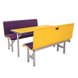 AmTab Portable Booth Seating - 24"W x 48"L x 38"H  (AMT-MWBS244)