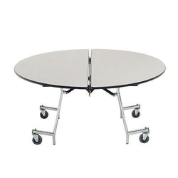 AmTab Mobile Shape Table - Round - 60" Round Diameter    (AMT-QUICK-MRD60-GNBC)