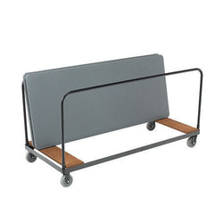 AmTab Heavy-Duty Table Cart - Applicable for Rectangle Folding Tables - 30"W x 48"L x 32"H  (AMT-QUICK-TCE-B)