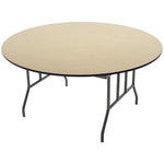 AmTab Folding Table - Plywood Core - Round - 66