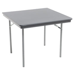 AmTab Dynalite Featherweight Heavy-Duty ABS Plastic Folding Table - Square - 30"W x 30"L x 29"H  (AmTab AMT-SQ30DL)