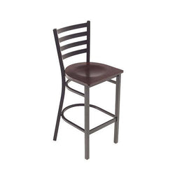 AmTab Tall Caf Chair - 17"W x 18"L x 42.25"H - Seat Height 29"H  (AMT-TALLCAFECHAIR-4)