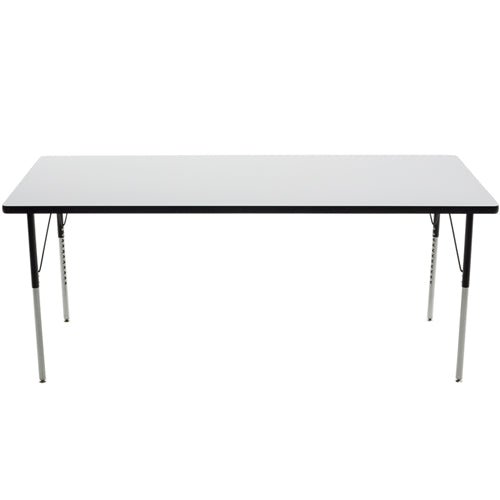 AmTab Whiteboard Table Markerboard Table Dry Erase Table - Activity Legs - Rectangle - 24"W x 30"L (AmTab AMT-WAA2430D) - SchoolOutlet
