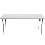 AmTab Whiteboard Table Markerboard Table Dry Erase Table - Activity Legs - Rectangle - 27