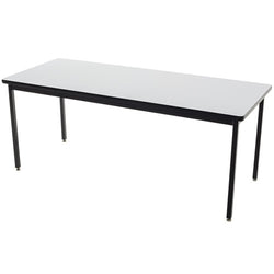 AmTab Whiteboard Table Markerboard Table Dry Erase Table - Utility - All Welded - Rectangle - 24"W x 36"L  (AmTab AMT-WAW243D)