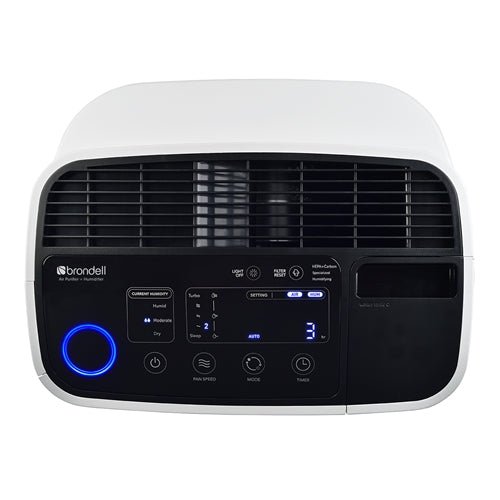Brondell O2+ Revive TrueHEPA Air Purifier Humidifier - SchoolOutlet