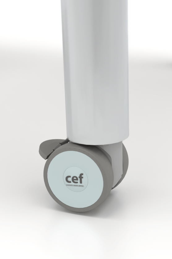 CEF Caster Set of 4 for ESTO Student Desk - SchoolOutlet