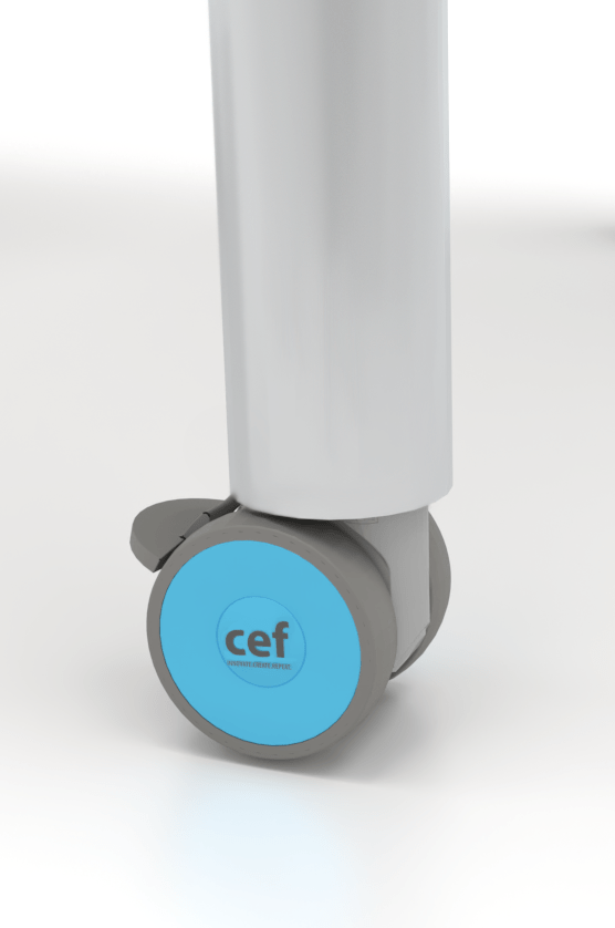 CEF Caster Set of 6 only for HYVE Tables - SchoolOutlet