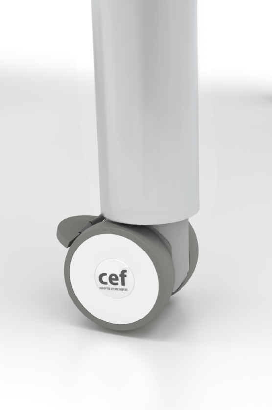 CEF Caster Set of 4 for ESTO Student Desk - SchoolOutlet