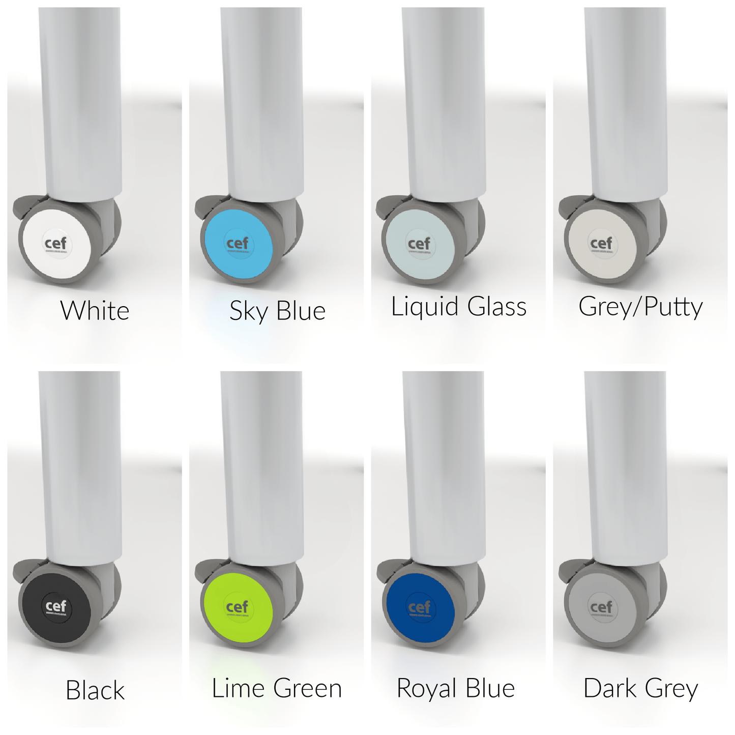 CEF Caster Set of 6 only for HYVE Tables - SchoolOutlet