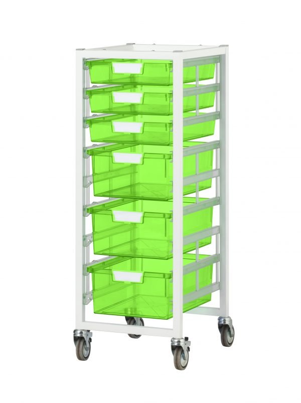 Certwood Nimble Tower - Slim Line - 9 Module - Mobile Storage Cart (CRT-CE2097LG) - SchoolOutlet