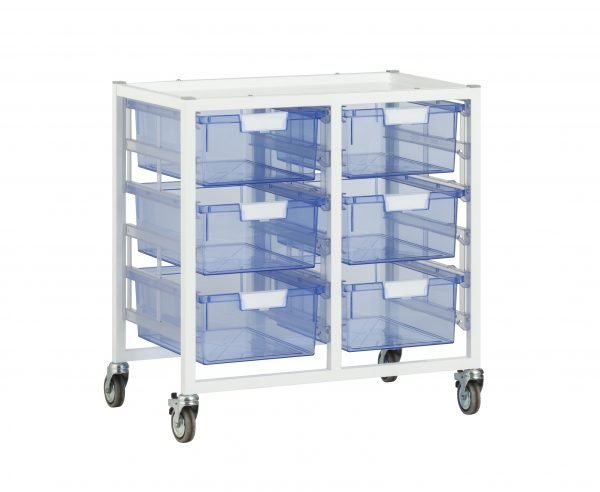 Certwood Swift Cart - Slim Line - 12 Module - Mobile Storage Cart (CRT-CE2101) - SchoolOutlet