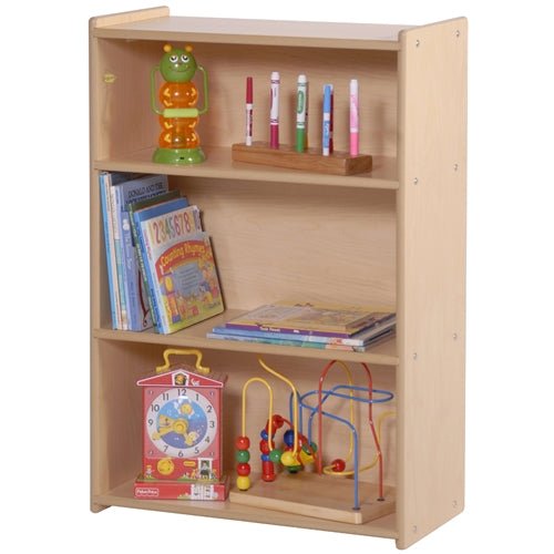 Children's Factory Value Line Narrow 3-Shelf Storage 24 12 36 in (CHI-ANG7083) - SchoolOutlet