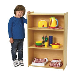 Children's Factory Value Line Narrow 3-Shelf Storage 24  12  36 in (CHI-ANG7083)