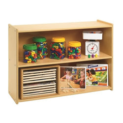 Children's Factory Value Line Narrow 2-Shelf Storage 36  12  26 in (CHI-ANG7147)