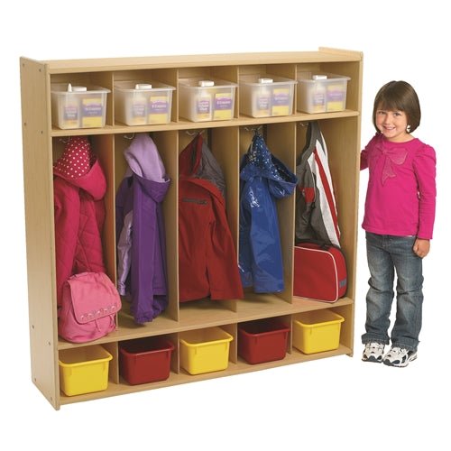 Children's Factory Value Line 5-Section Locker CHI-ANG7154 - SchoolOutlet