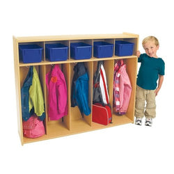 Children's Factory Value Line Toddler 5-Section Locker CHI-ANG7158